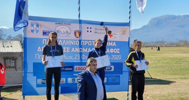 2η θέση σε Πανελλήνιο Πρωτάθλημα Δρόμου 2η θέση σε Πανελλήνιο Πρωτάθλημα Δρόμου