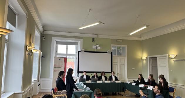 Συμμετοχή στο Model International Criminal Court στην Πολωνία Συμμετοχή στο Model International Criminal Court στην Πολωνία