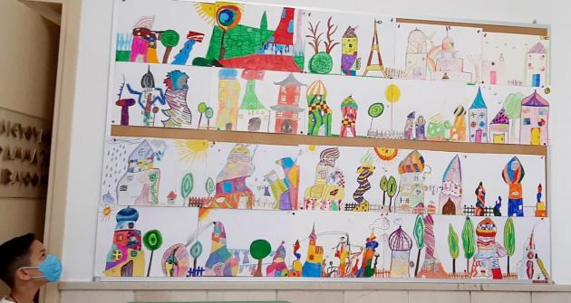 Ο Hundertwasser στη γ’ Δημοτικού Ο Hundertwasser στη γ’ Δημοτικού