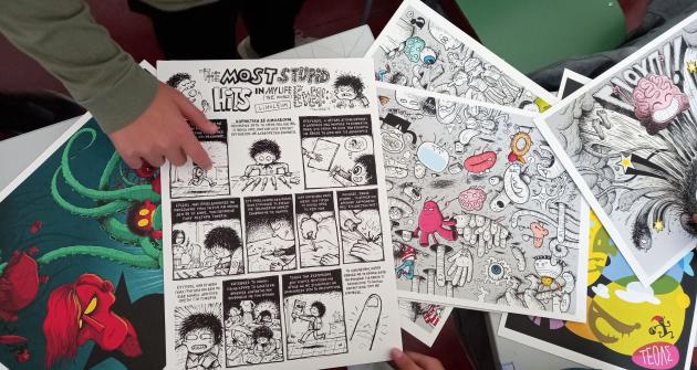 O όμιλος Graphic Novel υποδέχεται τον Τόμεκ Γιοβάνη O όμιλος Graphic Novel υποδέχεται τον Τόμεκ Γιοβάνη