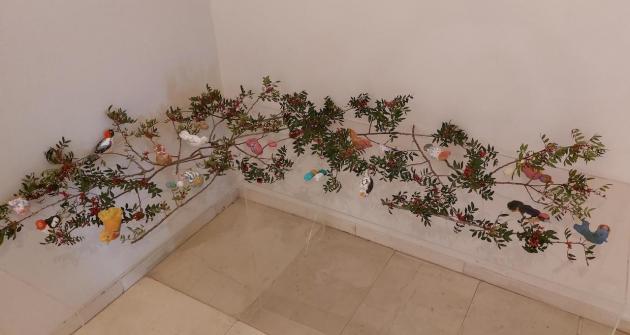 Πολύχρωμη φτερωτή έμπνευση Πολύχρωμη φτερωτή έμπνευση