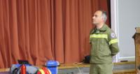 Εθελοντές Δασοπυροσβέστες  στη σχολή Μωραΐτη 