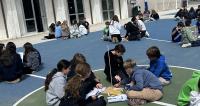 Η στ’ τάξη εκτελεί το πείραμα του Ερατοσθένη